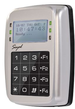 SOYAL AR-327H-N, Önálló proximity vezérlő, LCD